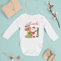 Коледно бебешко боди 01