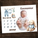 Платно за снимане на бебе месечинка 03