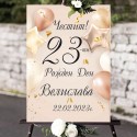 Табела за рожден ден или юбилей / Welcome board 02