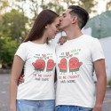 Коледни тениски за двойка 09